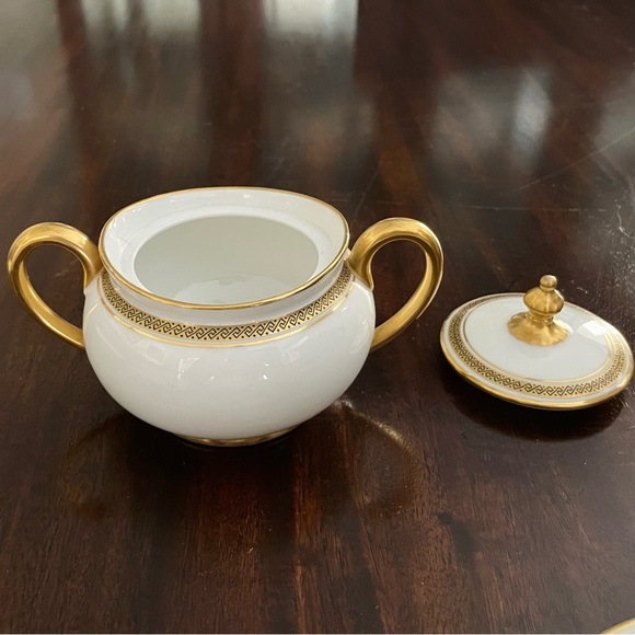 Limoges for Gump's - Antique White Porcelain China w Gold Gilt. VGUC and rare! - Picture 2 of 6